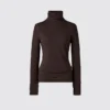 Camiseta de mujer HEATTECH con mezcla de cachemira | Extra cálida | Jerséis de cuello vuelto