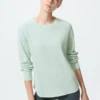 Camiseta de mujer tipo waffle Camiseta de mujer tipo waffle