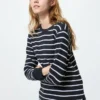 Camiseta de mujer tipo waffle | A rayas Camiseta de mujer tipo waffle | A rayas