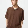 Camiseta de punto lavable unisex | Mangas cortas Camiseta de punto lavable unisex | Mangas cortas