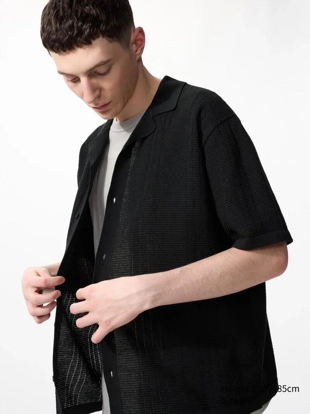 Camiseta de punto lavable unisex | Mangas cortas Camiseta de punto lavable unisex | Mangas cortas