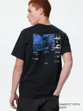 Camiseta gráfica Blue Lock Ut para hombre