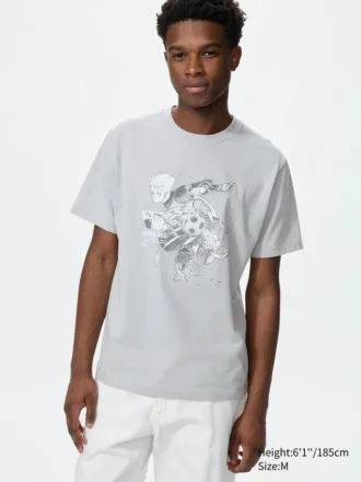 Camiseta gráfica Blue Lock Ut para hombre