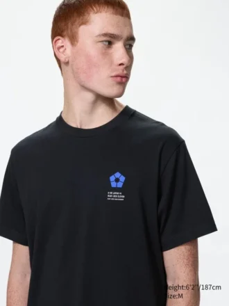Camiseta gráfica Blue Lock Ut para hombre