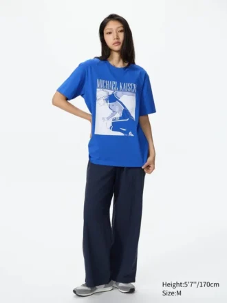 Camiseta gráfica Blue Lock Ut para hombre
