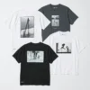 Camiseta gráfica Elliott Erwitt Ut para hombre Camiseta gráfica Elliott Erwitt Ut para hombre