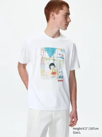 Camiseta gráfica Manga Ut Shueisha 100Th UT para hombre | Chibi Maruko-Chan