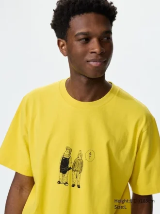 Camiseta gráfica Manga Ut Shueisha 100Th UT para hombre | Sakamoto Days