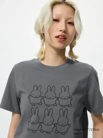 Camiseta gráfica Miffy in Bloom UT para mujer