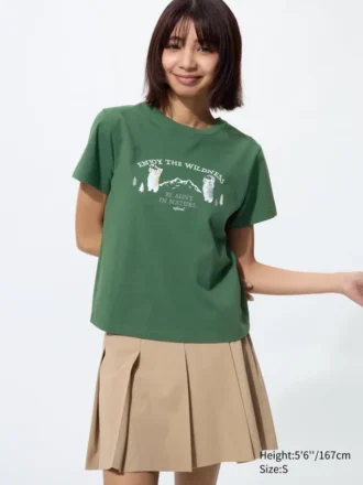 Camiseta gráfica Mofusand UT para mujer
