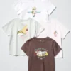 Camiseta gráfica Mofusand UT para mujer