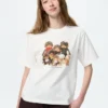 Camiseta gráfica Monchhichi Ut para mujer