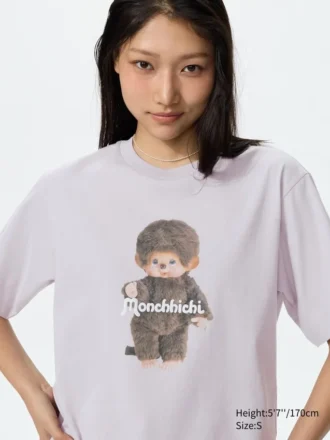 Camiseta gráfica Monchhichi Ut para mujer