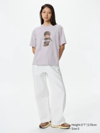 Camiseta gráfica Monchhichi Ut para mujer