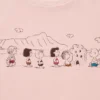 Camiseta gráfica Peanuts Hawaii Ut para mujer