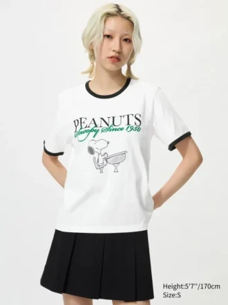Camiseta gráfica Peanuts Ut para mujer