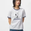 Camiseta gráfica Peanuts Ut para mujer