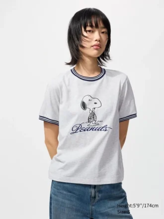 Camiseta gráfica Peanuts Ut para mujer