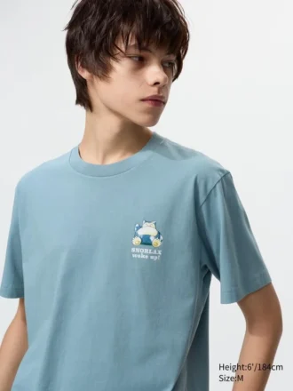 Camiseta gráfica Pokamon Ut para hombre
