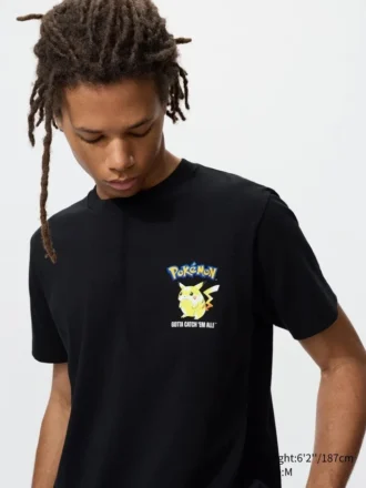 Camiseta gráfica Pokamon Ut para hombre
