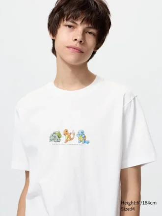 Camiseta gráfica Pokamon Ut para hombre
