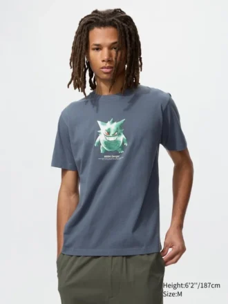 Camiseta gráfica Pokamon Ut para hombre