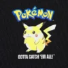 Camiseta gráfica Pokamon Ut para hombre Camiseta gráfica Pokamon Ut para hombre