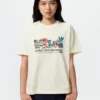 Camiseta gráfica Pop Mart UT para mujer
