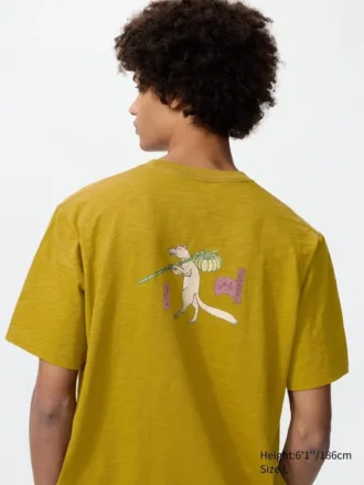 Camiseta gráfica unisex con animales Ukiyo-E UT