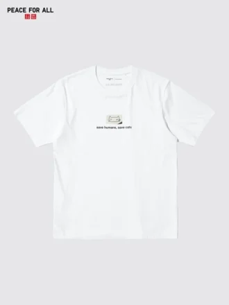 Camiseta gráfica unisex «Peace for All» | Haruki Murakami