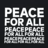 Camiseta gráfica unisex «Peace for All» | Kashiwa Sato Camiseta gráfica unisex «Peace for All» | Kashiwa Sato