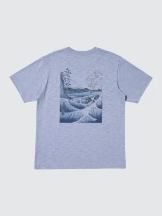 Camiseta gráfica unisex Ukiyo-E Blue UT