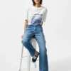 Camiseta gráfica unisex Ukiyo-E Blue UT