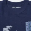 Camiseta gráfica unisex Ukiyo-E Blue UT Camiseta gráfica unisex Ukiyo-E Blue UT