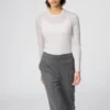 Camiseta HEATTECH de mezcla de cachemira para mujer | Extra cálida