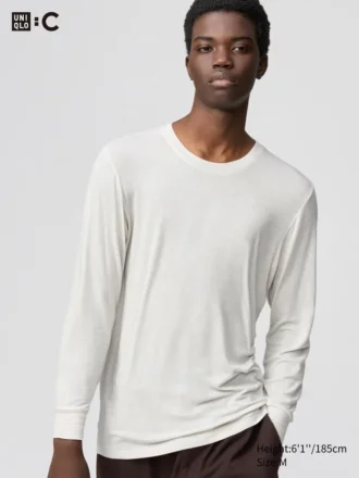 Camiseta HEATTECH Extra Warm de mezcla de cachemira para hombre