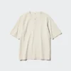 Camiseta Henley Dry Waffle para hombre