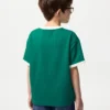Camiseta infantil AIRism de algodón con estampado