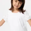 Camiseta infantil con mangas abullonadas | Bordado Camiseta infantil con mangas abullonadas | Bordado