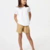 Camiseta infantil con mangas abullonadas | Bordado Camiseta infantil con mangas abullonadas | Bordado