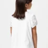 Camiseta infantil con mangas abullonadas | Bordado Camiseta infantil con mangas abullonadas | Bordado