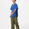 Camiseta infantil DRY-EX con cuello en V | Bicolor Camiseta infantil DRY-EX con cuello en V | Bicolor