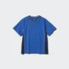Camiseta infantil DRY-EX con cuello en V | Bicolor Camiseta infantil DRY-EX con cuello en V | Bicolor