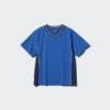 Camiseta infantil DRY-EX con cuello en V | Bicolor Camiseta infantil DRY-EX con cuello en V | Bicolor