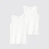 Camiseta interior de algodón para niños | Pack de 2