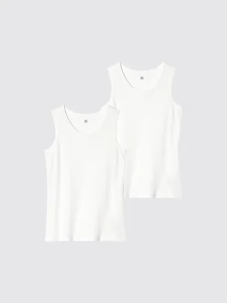 Camiseta interior de algodón para niños | Pack de 2