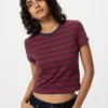 Camiseta mini para mujer | A rayas
