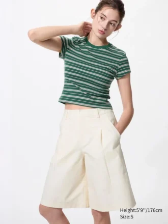 Camiseta mini para mujer | A rayas