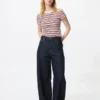 Camiseta mini para mujer | A rayas
