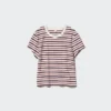 Camiseta mini para mujer | A rayas